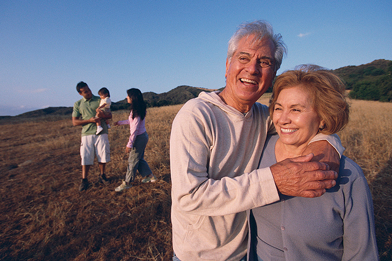 couple outside